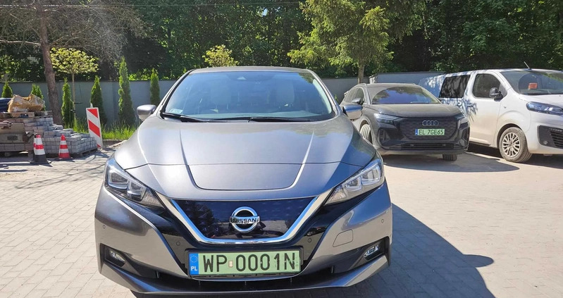 Nissan Leaf cena 92000 przebieg: 46194, rok produkcji 2019 z Łódź małe 79